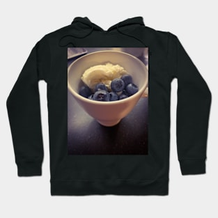 Blueberries Food Ice Cream Gelato Food Cooking Mug Hoodie